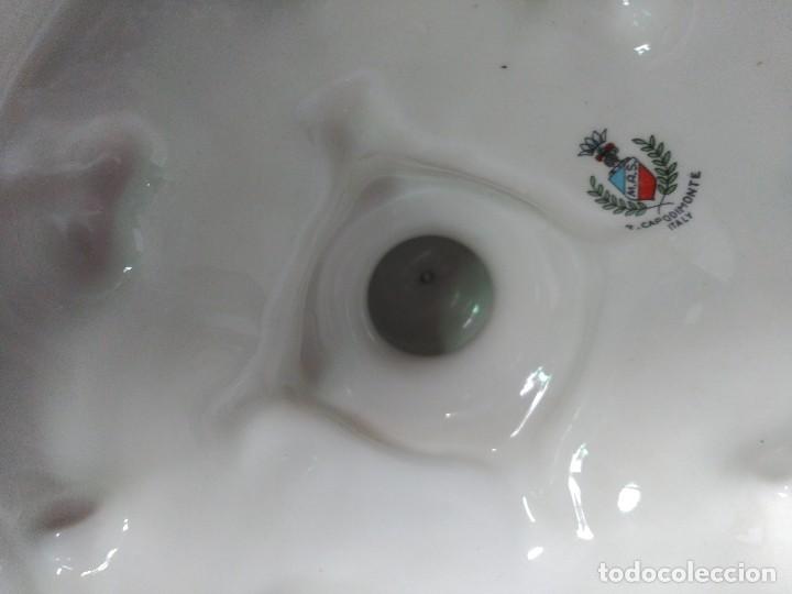 Antig&uuml;edades: JARRON DE PORCELANA CAPODIMONTE - Foto 16