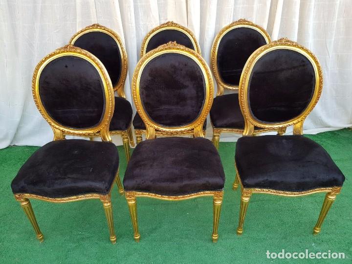 Antig&uuml;edades: SILLA ESTILO FRANCES III - Foto 1