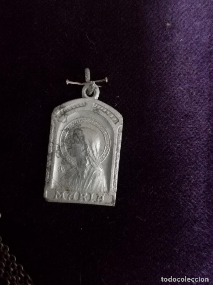 Antig&uuml;edades: Medalla virgen maria Calamina - Foto 1
