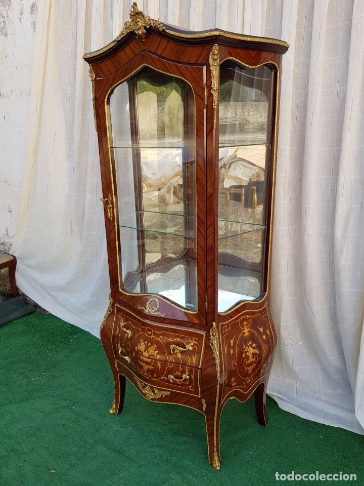 Antig&uuml;edades: VITRINA ESTILO FRANCES - Foto 1