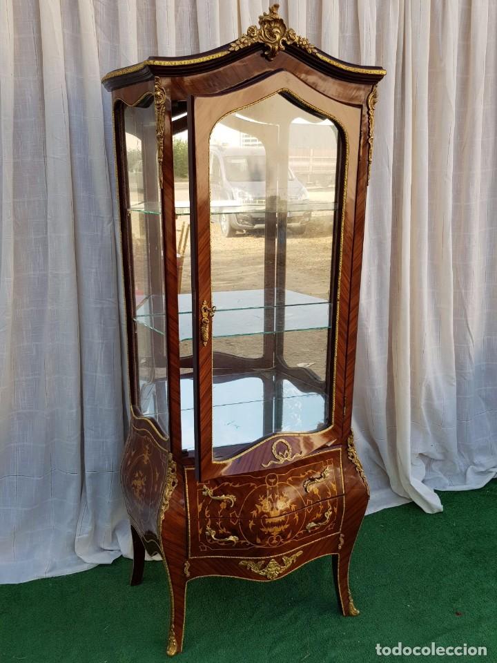 Antig&uuml;edades: VITRINA ESTILO FRANCES - Foto 2