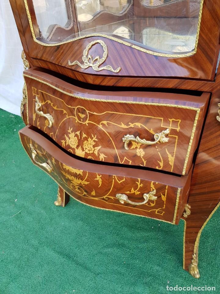 Antig&uuml;edades: VITRINA ESTILO FRANCES - Foto 6