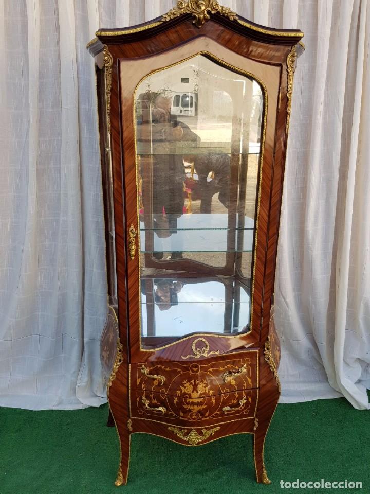 Antig&uuml;edades: VITRINA ESTILO FRANCES - Foto 7