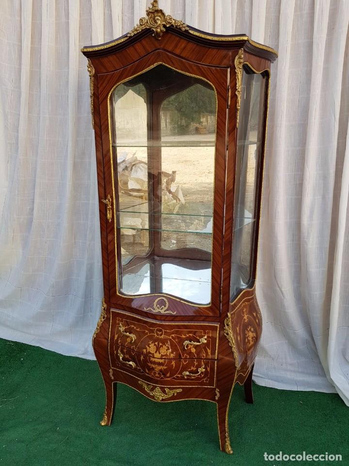 Antig&uuml;edades: VITRINA ESTILO FRANCES - Foto 9