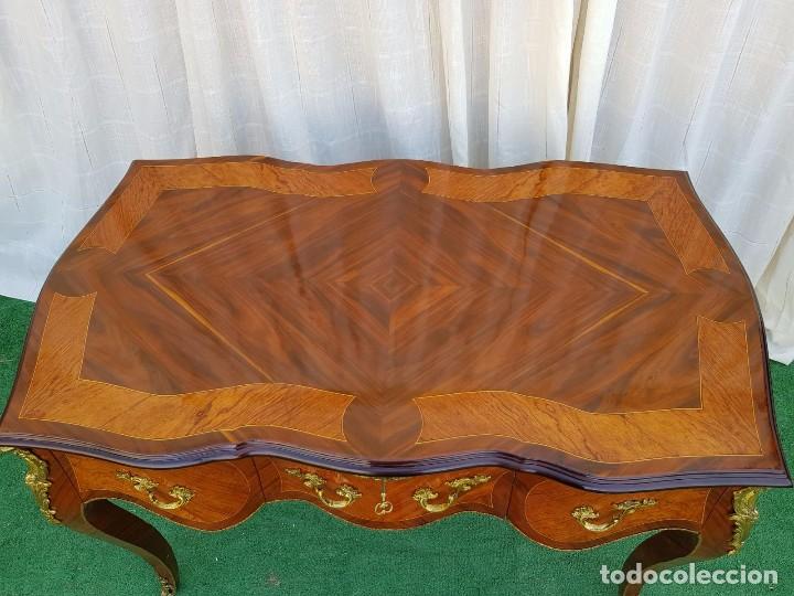 Antig&uuml;edades: Mesa de despacho estilo frances - Foto 4