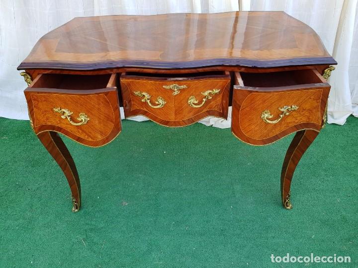 Antig&uuml;edades: Mesa de despacho estilo frances - Foto 5