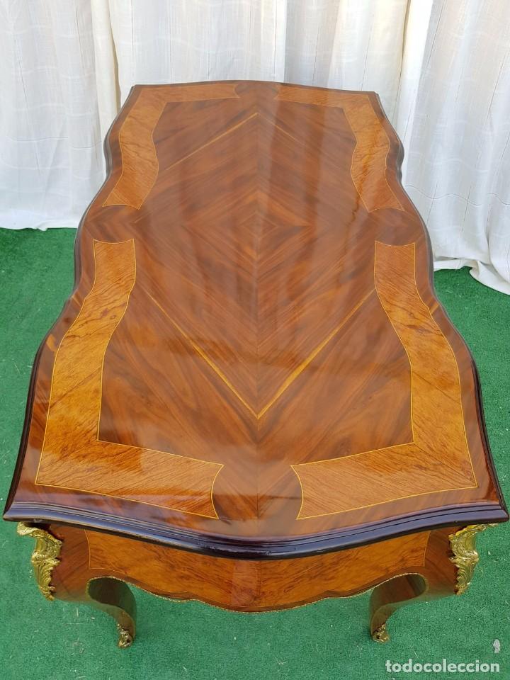 Antig&uuml;edades: Mesa de despacho estilo frances - Foto 6