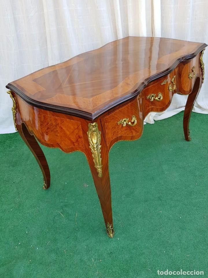 Antig&uuml;edades: Mesa de despacho estilo frances - Foto 8