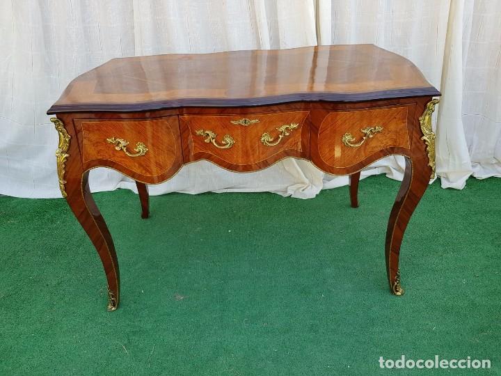 Antig&uuml;edades: Mesa de despacho estilo frances - Foto 11