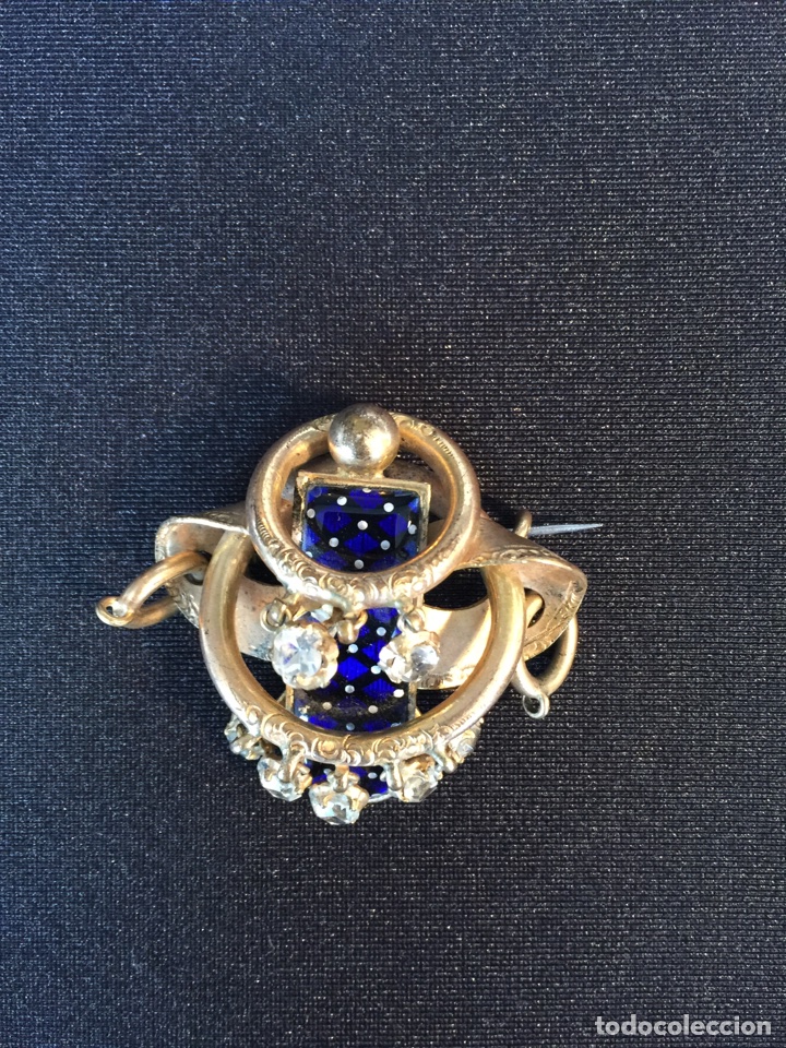Antig&uuml;edades: Conjunto de 3 broches antiguos - Foto 4