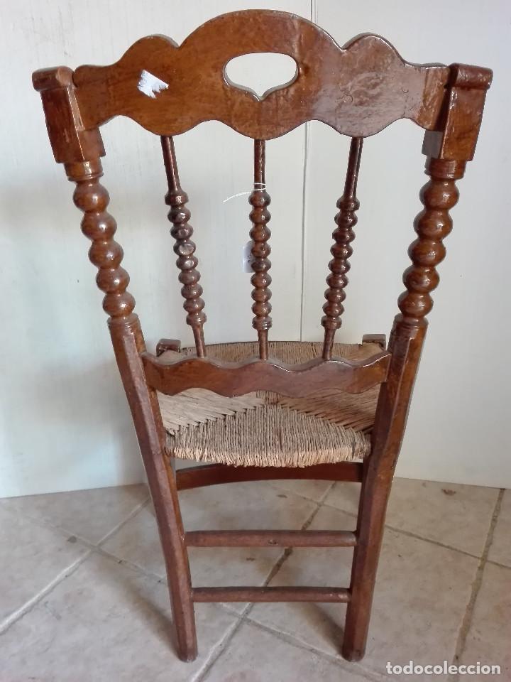 Antig&uuml;edades: SILLA ISABELINA, ASIENTO DE ANEA - Foto 1