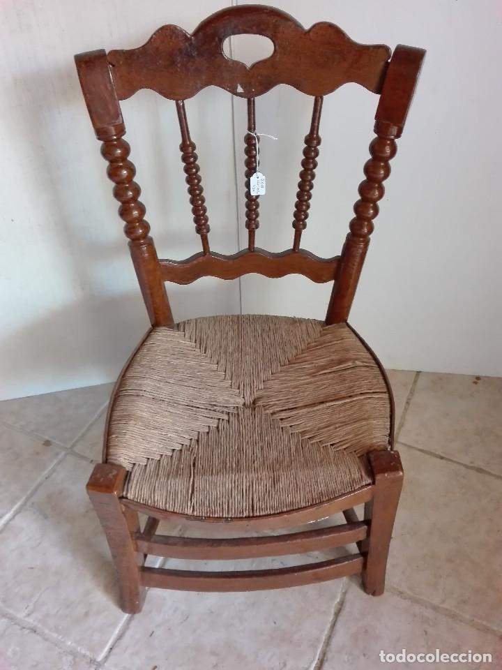 Antig&uuml;edades: SILLA ISABELINA, ASIENTO DE ANEA - Foto 2