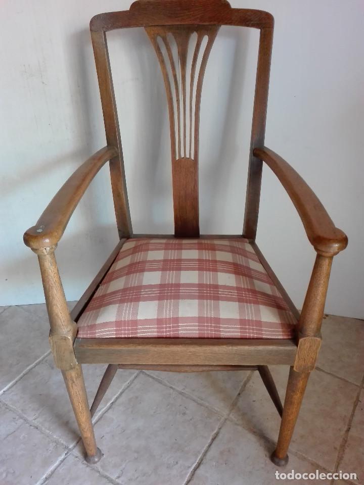 Antig&uuml;edades: SILLON DE DESPACHO, ROBLE, CERCA DE 1.900 - Foto 1