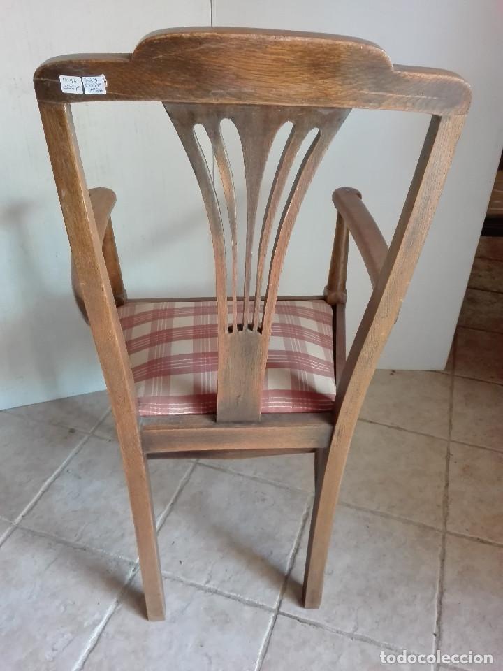 Antig&uuml;edades: SILLON DE DESPACHO, ROBLE, CERCA DE 1.900 - Foto 2