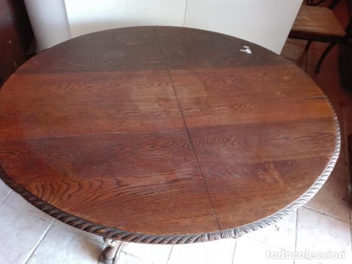 Antig&uuml;edades: MESA OVALADA, ESTILO RENACIMIENTO - Foto 3