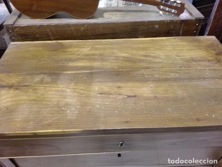 Antig&uuml;edades: COMODA DE CAOBA CON MARQUETERIA DE LIMONCILLO - Foto 2