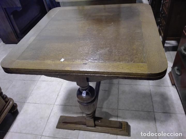 Antig&uuml;edades: MESA DE COMEDOR EN ROBLE, CERCA DE 1.920 - Foto 1
