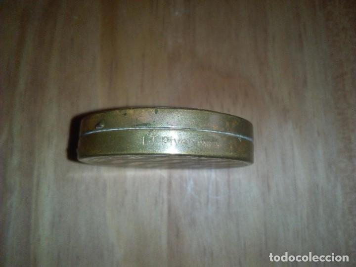 Antig&uuml;edades: Polvorera francesa esmaltada antigua - Foto 3