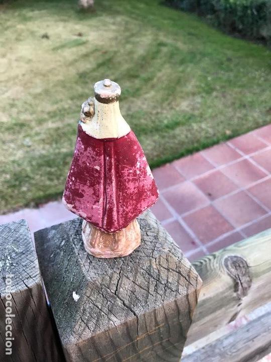 Antig&uuml;edades: Virgen del pilar, terracota - Foto 2