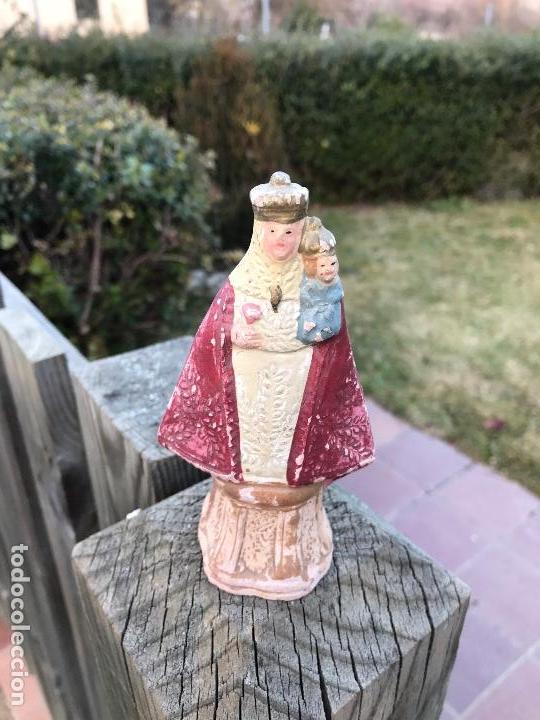 Antig&uuml;edades: Virgen del pilar, terracota - Foto 1