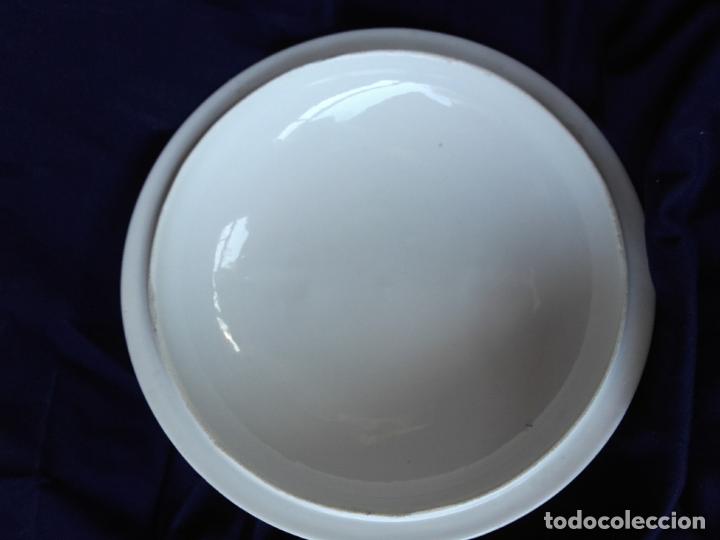 Antig&uuml;edades: Sopera grande porcelana - Foto 8