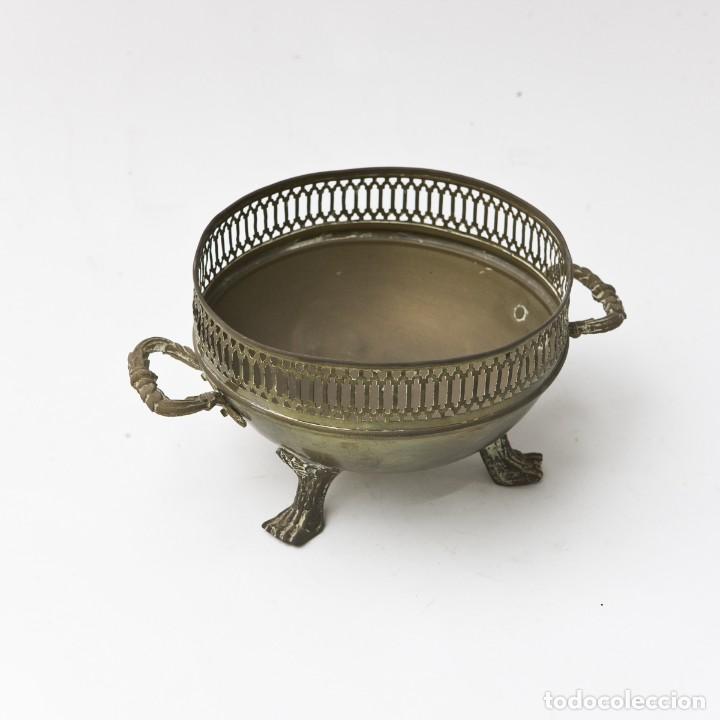 Antiquit&eacute;s: FUENTE CENTRO DE MESA BRONCE