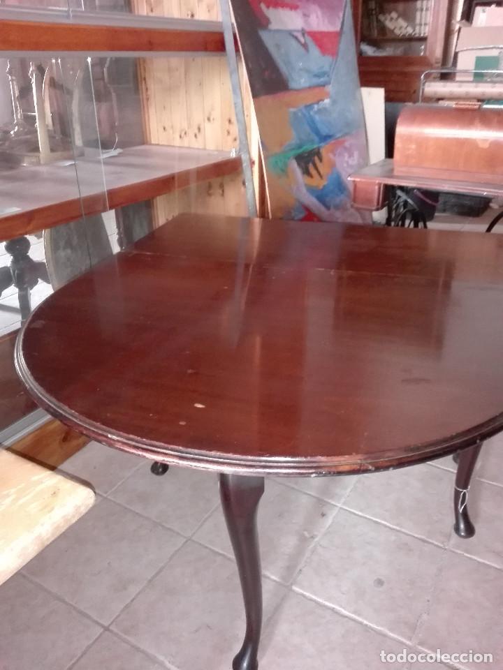 Antig&uuml;edades: MESA LIBRO, ESTILO Y EPOCA -ADAMS- DE CAOBA - Foto 3