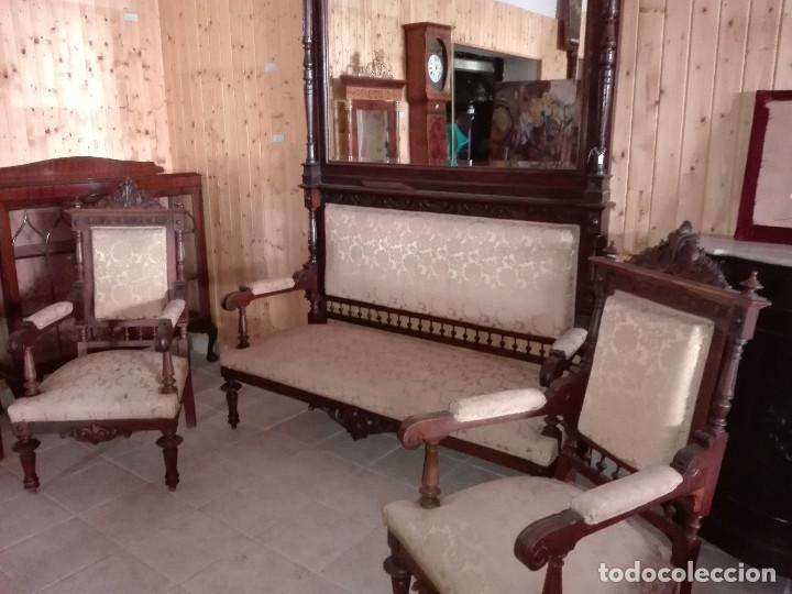 Antig&uuml;edades: TRESILLO ESTILO Y EPOCA ALFONSINO - Foto 5
