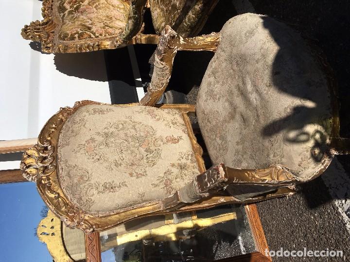 Antig&uuml;edades: PARAJA DE SILL&Oacute;NES ESTILO LUIS XV - Foto 1