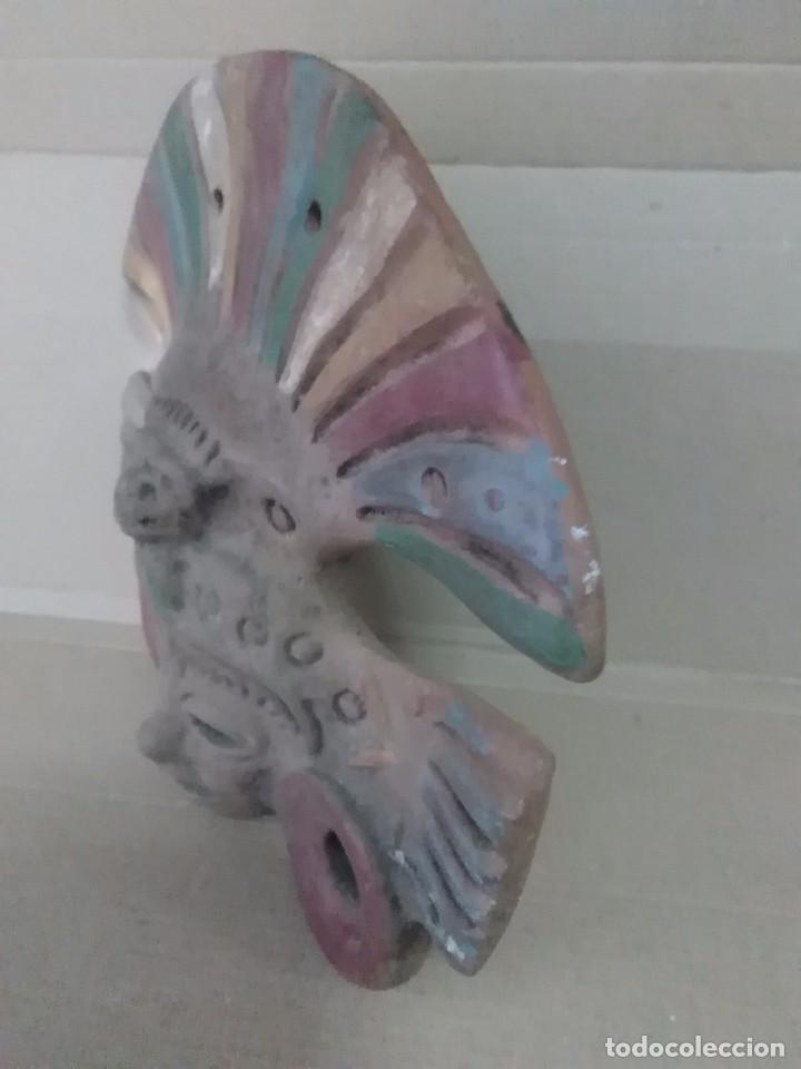 Antig&uuml;edades: Mascara inca terracota - Foto 2