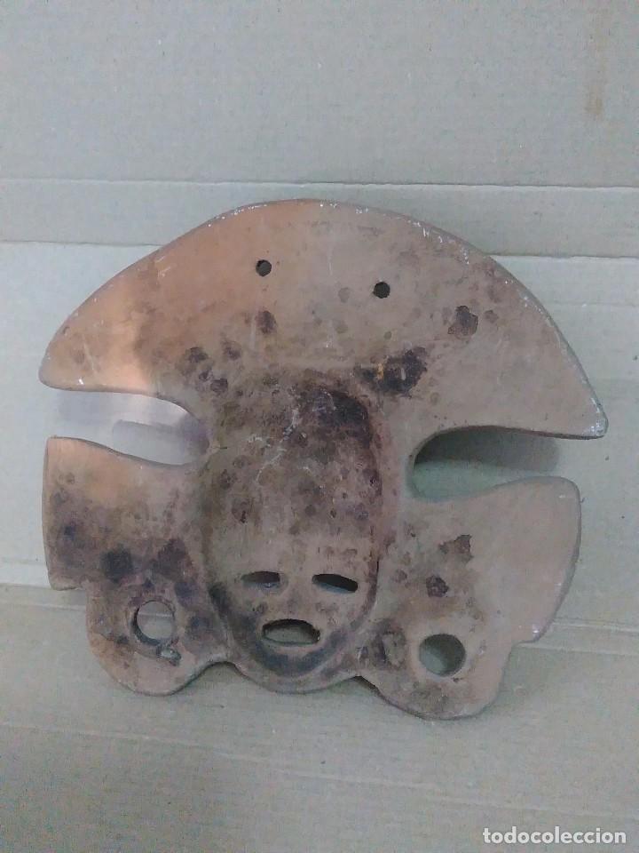 Antig&uuml;edades: Mascara inca terracota - Foto 3