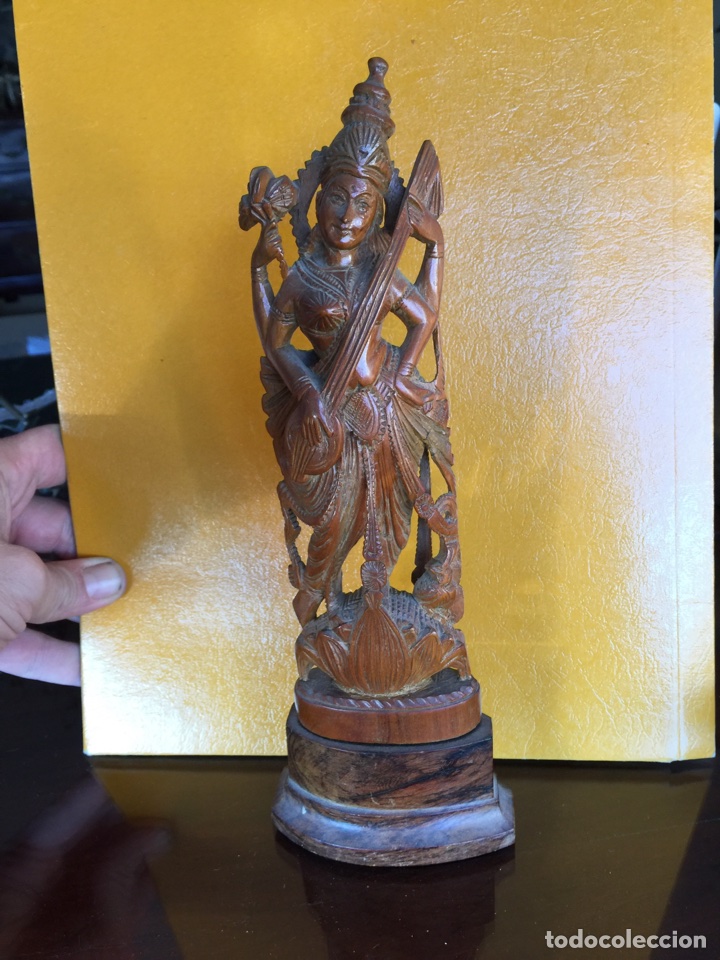 Antig&uuml;edades: Figura diosa india - Foto 1