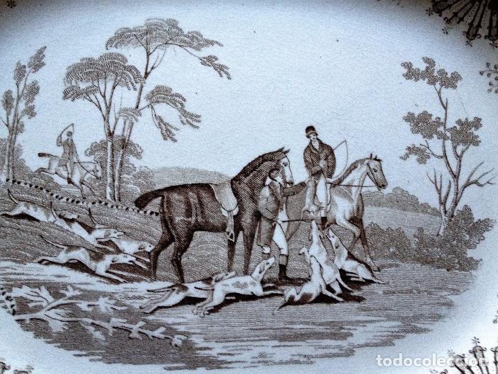 Antig&uuml;edades: Fuente de Pickman con tema de caza - Foto 3