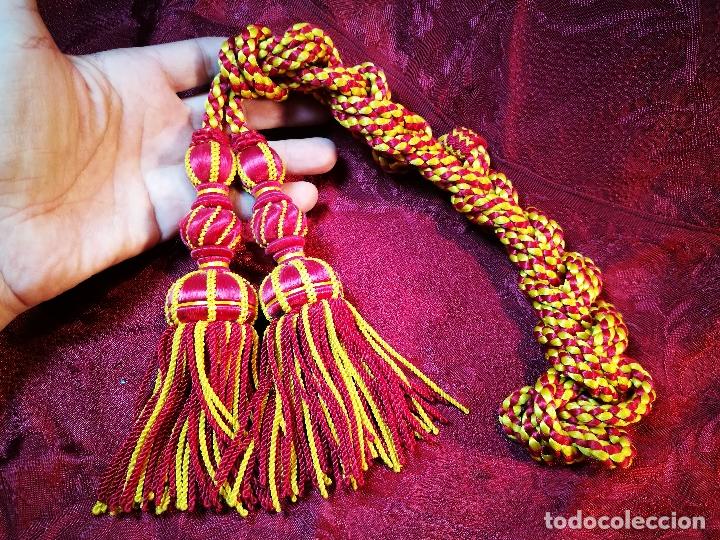 Antig&uuml;edades: FAJIN CINGULO CORDON ORO---HABITO IMAGEN - BORLAS - Foto 1