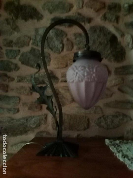 Antig&uuml;edades: L&aacute;mpara pendulada - Foto 2