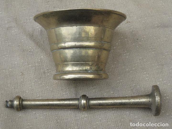 Antig&uuml;edades: ALMIREZ ANTIGUO EN BRONCE CON SU MANO. - Foto 1