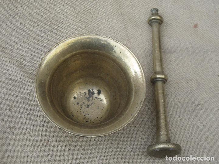 Antig&uuml;edades: ALMIREZ ANTIGUO EN BRONCE CON SU MANO. - Foto 3