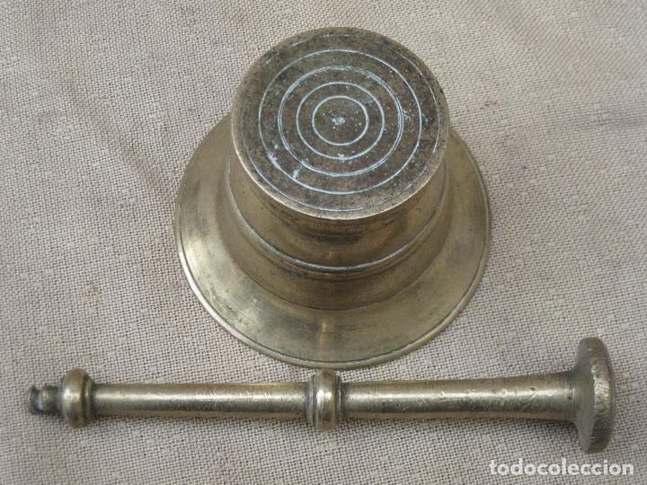 Antig&uuml;edades: ALMIREZ ANTIGUO EN BRONCE CON SU MANO. - Foto 4