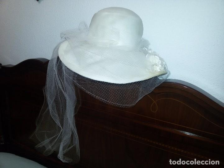 Antig&uuml;edades: ANTIGUO SOMBRERO DE NOVIA - Foto 2
