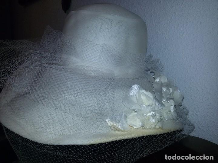 Antig&uuml;edades: ANTIGUO SOMBRERO DE NOVIA - Foto 3