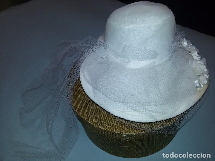 Antig&uuml;edades: ANTIGUO SOMBRERO DE NOVIA - Foto 4