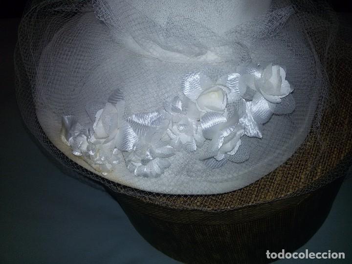 Antig&uuml;edades: ANTIGUO SOMBRERO DE NOVIA - Foto 11