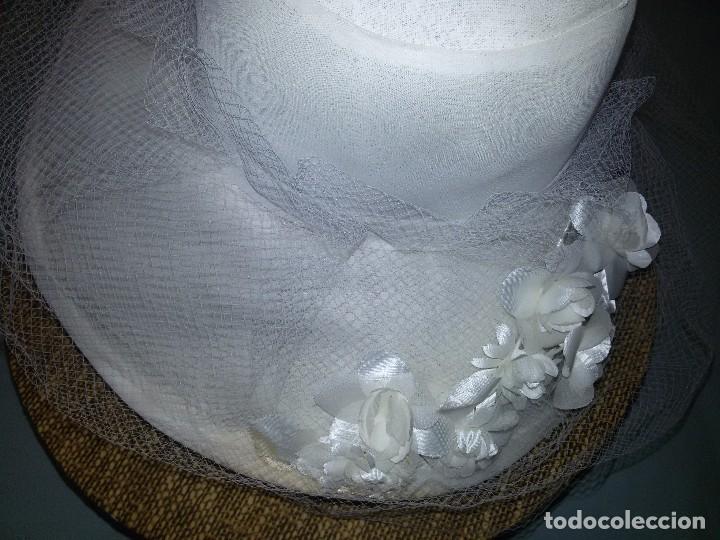 Antig&uuml;edades: ANTIGUO SOMBRERO DE NOVIA - Foto 15