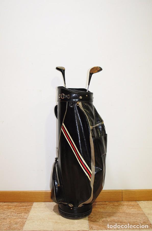 Antig&uuml;edades: BOLSA ANTIGUA PALOS DE GOLF