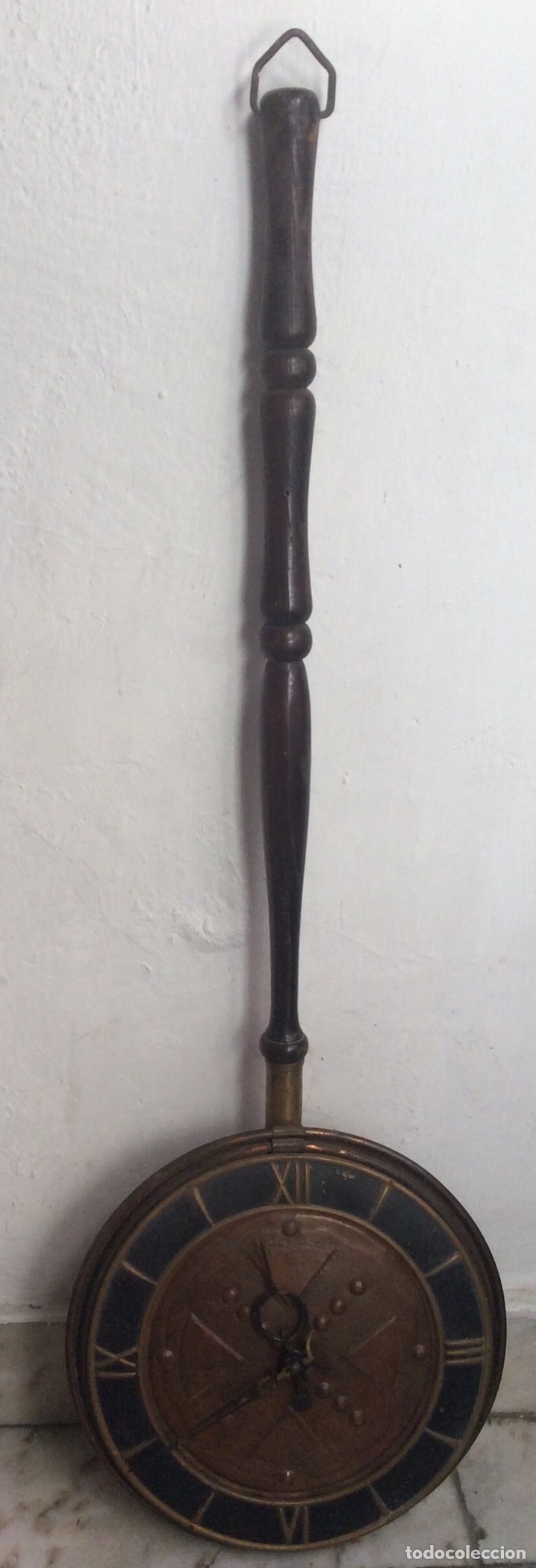 Antig&uuml;edades: CALIENTA CAMAS CON RELOJ. - Foto 1