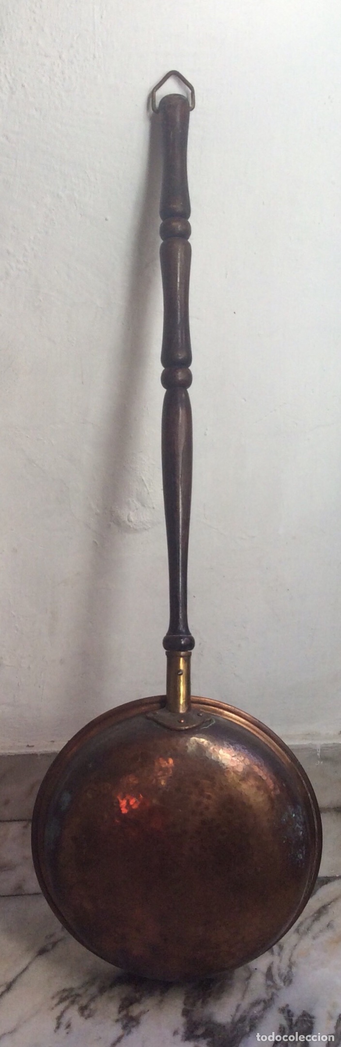 Antig&uuml;edades: CALIENTA CAMAS CON RELOJ. - Foto 2
