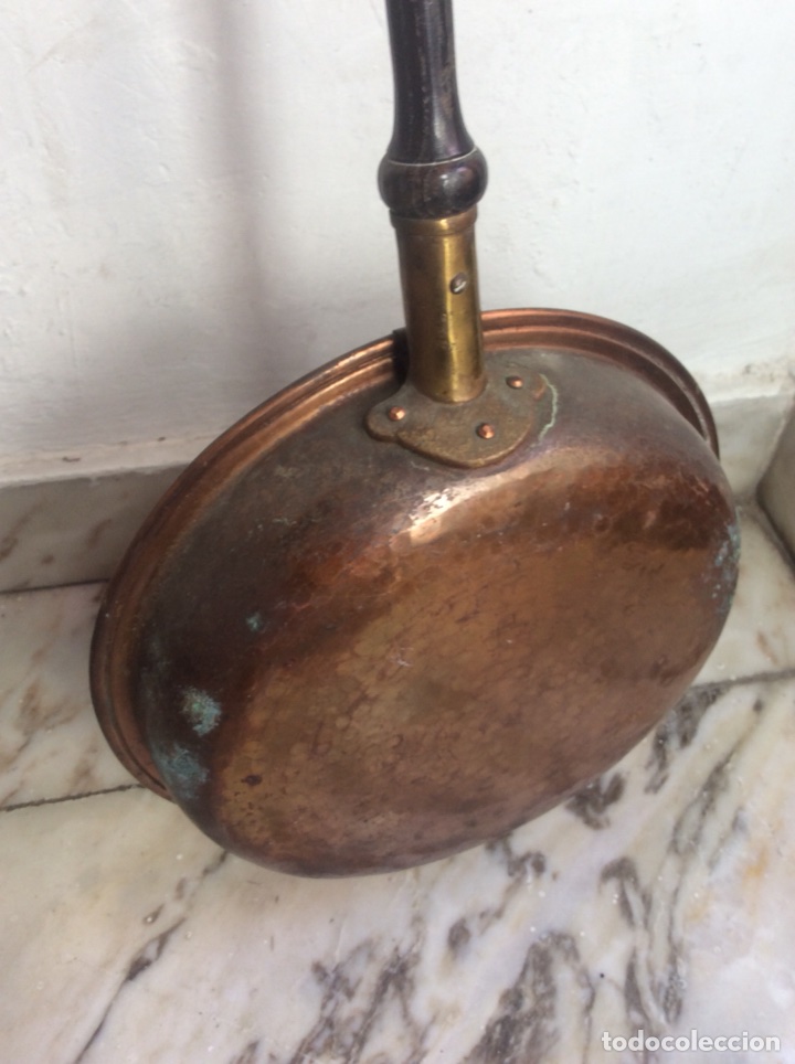Antig&uuml;edades: CALIENTA CAMAS CON RELOJ. - Foto 3