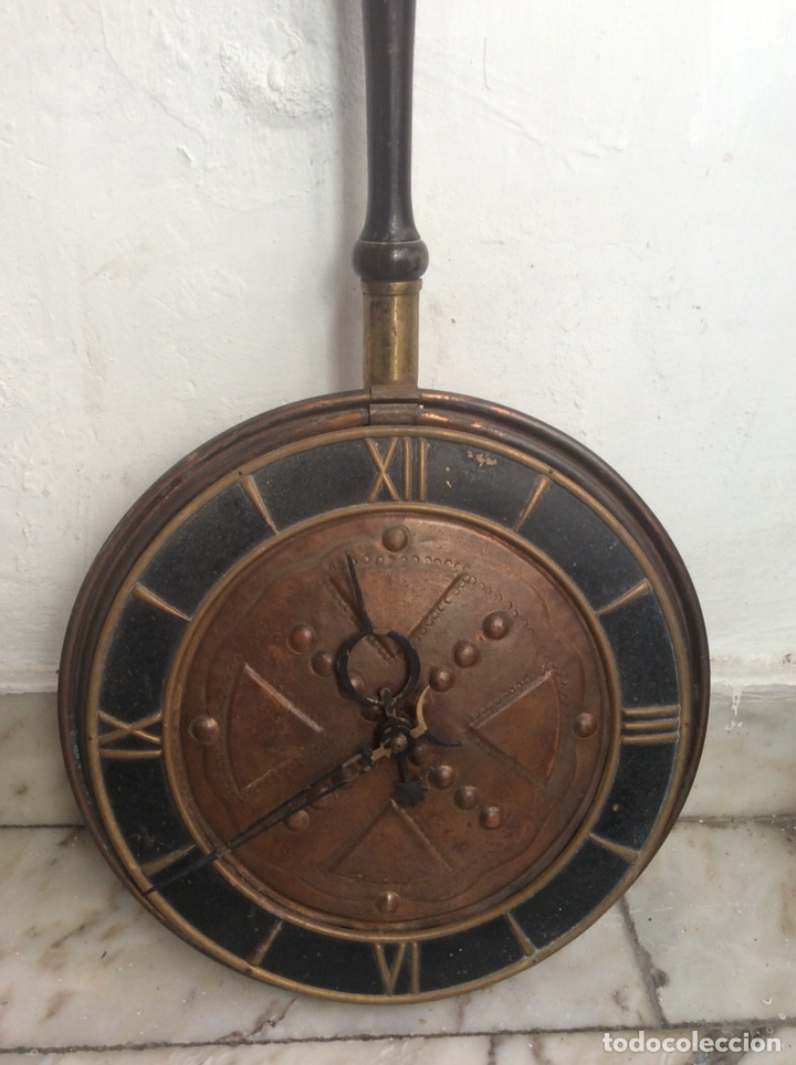Antig&uuml;edades: CALIENTA CAMAS CON RELOJ. - Foto 4