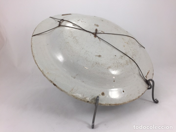 Antig&uuml;edades: Plato cer&aacute;mica de Manises - Foto 4