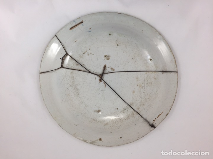 Antig&uuml;edades: Plato cer&aacute;mica de Manises - Foto 7